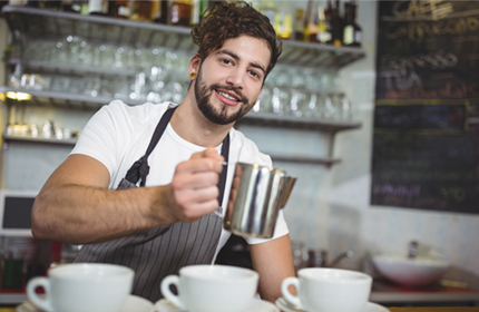 Licences pour les cafés au Canada